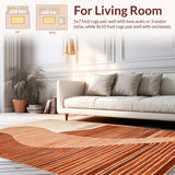 Ultra Soft Area Rug, Non Slip, Stain Resistant, Washable Area Rugs for Living Room, Bedroom, Elegant Soft Shag Aesthetic(Beige)