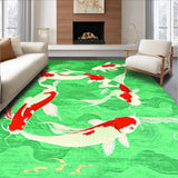 Charming Nautical Fish Motif(Green)