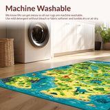 Interactive Prehistoric Landscape Motif(Green)