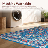 Elegant Multicolor Coastal Motif(Blue)