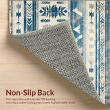 Native American Inspired Area Tribal Plant(Blue)