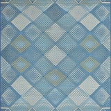 Chic Abstract Geometric Style(Blue)