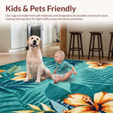 Chic Abstract Floral Aesthetic(Green)