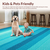 Bright Ocean Wave Design(Blue)