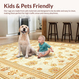 Contemporary Beige Geometric Style(Beige)