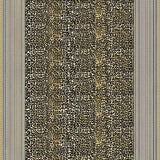 Ultra Soft Area Rug, Non Slip, Stain Resistant, Washable Area Rugs for Living Room, Bedroom, Contemporary Cheetah Inspired Design(Brown)