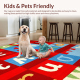 Joyful Kid Centric Educational Layout(Red)