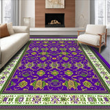Whimsical Purple and Gold Medallion(Purple)