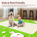 Joyful Pastel Flower Accent(Green)