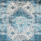 Chic Monochrome Tiled Design(Blue)