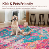 Vibrant Medallion Patterned Aesthetic(Pink)