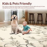 Sophisticated Beige with Smoke Floral Embellishments and Leaf(Beige)