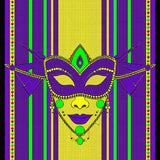 Ultra Soft Area Rug, Non Slip, Stain Resistant, Washable Area Rugs for Living Room, Bedroom, Elegant Masquerade Festivity Theme(Purple)