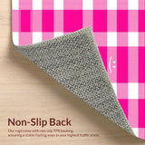 Charming Geometric Smiley Motif(Pink)