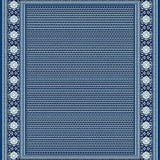 Ultra Soft Area Rug, Non Slip, Stain Resistant, Washable Area Rugs for Living Room, Bedroom, Porch Paradise(Blue)