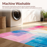 Fluid Hued Linear Motif(Pink)