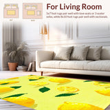 Classic Farmhouse Lemon Patterned Style(Yellow)