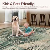 Earthy Toned Geometric Charm(Green)