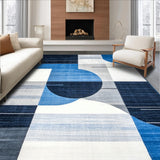 Striking Modern Linear Composition(Blue)