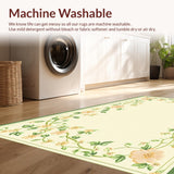 Ultra Soft Area Rug, Non Slip, Stain Resistant, Washable Area Rugs for Living Room, Bedroom, Cute Animal-Themed Decorative Piece(Beige)