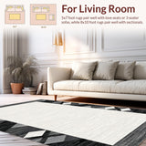 Contemporary Stylish Ogee Visual Appeal(Gray)