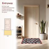 Classic Multicolored Checkered Aesthetic(Red)