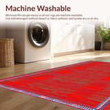 Eclectic Brightly Colored Body Motif(Red)