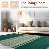 Contemporary Abstract Line Art(Green)