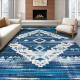 Chic Vintage Lattice Aesthetic(Blue)