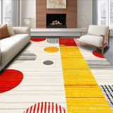 Contemporary Linear Patterned Appeal(Red)