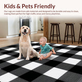 Vibrant Seasonal Geometric Arrangement(Black)