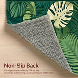 Playful Leafy Bathroom Charm(Green)