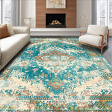 Chic Geometric Aqua Tones(Green)