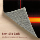 Lively Multicolor Geometric Form(Black)