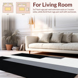 Artful Modernist Linear Composition(Black)