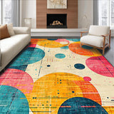 Joyful Round Interactive Floor Cushions(Yellow)