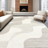 Contemporary Two Tone Wave(Beige)