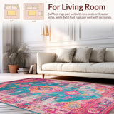 Vibrant Medallion Patterned Aesthetic(Pink)