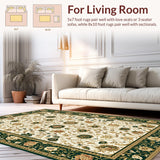 Classic Elegant Leafy Symmetrical Design(Ivory)