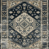 Elegant Ethnic Tapestry Motif(Black)