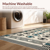 Chic Tiled Ethereal Design(Blue)