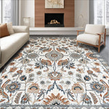 Elegant Distressed Diamond Design(Beige)