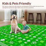 Cozy Clover Inspired Visual Appeal(Green)