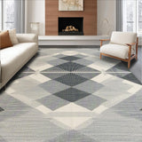 Artistic Tiled Geometric Arrangement(Gray)