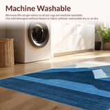 Artistic Gray White Peak Illustration(Blue)