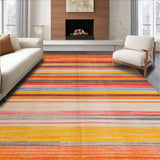Chic Minimalist Rainbow Design(Orange)