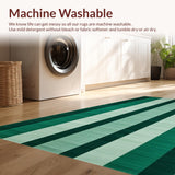 Chic Striped Coastal Vibe(Green)