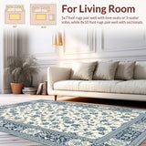 Chic Vintage Grey Medallion Style(Beige)