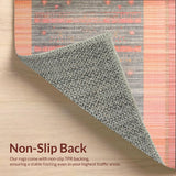 Ultra Soft Area Rug, Non Slip, Stain Resistant, Washable Area Rugs for Living Room, Bedroom, Cute Bow Silhouette Rug with Modern Outline Pattern and Subtle Preppy Flourish(Gray)