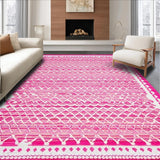Charming Lighthearted Curvy Design(Pink)
